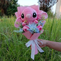 Stitch Edición Especial con ramo de Flores Eternas.