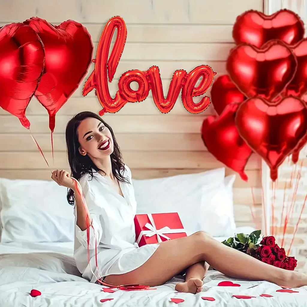Set Piezas Globos “LOVE”