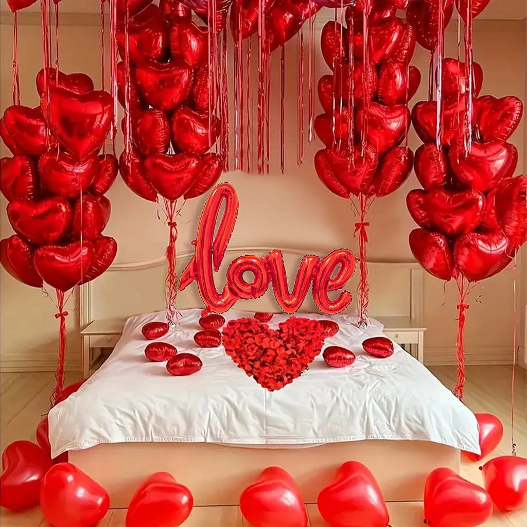 Set Piezas Globos “LOVE”